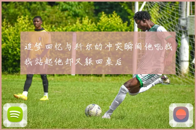 追梦回忆与科尔的冲突瞬间他吼我我站起他却又躲回桌后